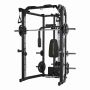 Tunturi SM80 Full Smith Station + Tunturi UB60 Trainingsbank + 80kg Olympic Gewichtscheiben-Set