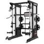 Titanium Strength Black Series B200 Krafstation: Smith Maschine, Multipower, Dual Pulleys und Rack + 200kg Gewichtsplatten enthalten