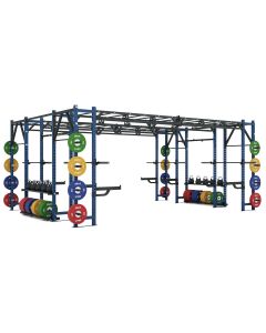 Titanium Strength FR50 Comercial Heavy Athletic Bridge Rack - X Line